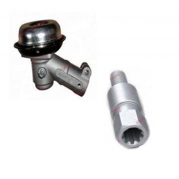 Angrenaj Unghiular Inferior Motocoasa , teava 30mm  ,tija 9dinti