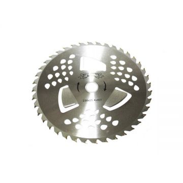 Disc Cosire Pentru Motocoasa,cu Aripioare Dinti Vidia, 40t, 255 x 25.4