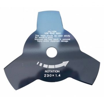 Disc Motocoasa 230x 3T x 25.4mm, Red Mountain