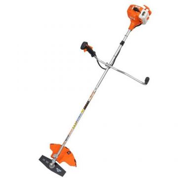 Motocoasa de umar Ruris RR 241 Bravo 241rr2022, motor benzina Khumma 2 timpi, 24 CC, 1 CP, diametru taiere 255 mm, ham, autocut, cutit 3 dinti