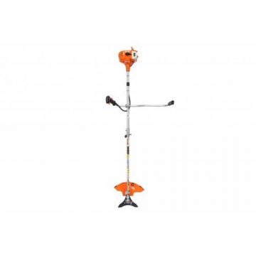 Motocoasa de umar Ruris RR 242 Bravo 242rr2022, motor Khumma 2 timpi, 24 CC, 1 CP, diametru taiere 255 mm, ham, autocut, cutit 2 dinti, cutit 3 dinti