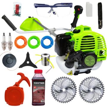 16 ACCESORII - 8.5CP* Motocoasa PE Benzina 2t timpi 12000rpm, 58cc, model 2026, easy-start, Fresco Power by ItalianTech