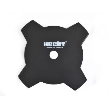 Cutit cu 4 dinti HECHT 600050, pentru motocoase si trimmere, diametru 255 mm, grosime 1.4 mm