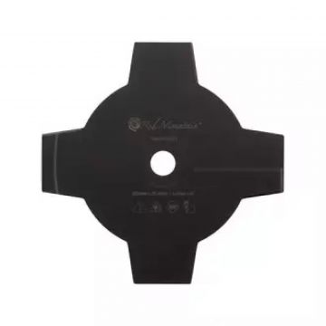 Disc Motocoasa, Grosime Lama 1.4 mm, Diametru Central 25.4 mm,diametru exterior 230mm,4 Dinti, Red Mountain