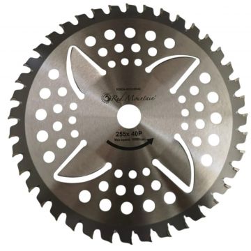 Disc taiere motocoasa - wind, 40 dinti vidia, 255 x 25.4 x 1.25 mm