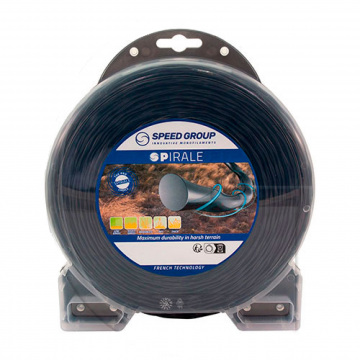 Fir Nailon Motocoasa, Culoare Neagra, Diametru 2.40 mm, Lungime Fir 78 mm