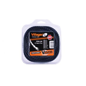 Fir nailon pentru trimmer 2.4mmx15 m, Villager Vortex