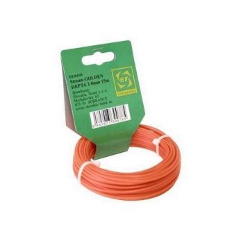 Fir nylon rotund pentru trimmere si motocoase, Strend Pro Golden Economy, 1.3 mm, 15 m