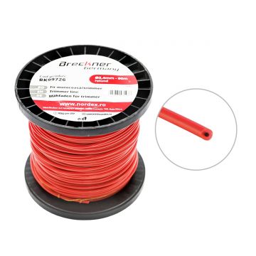 Fir rotund pentru motocoasa, 2.4 mm x 90 m, Cod: BK99726, Brand: BRECKNER GERMANY