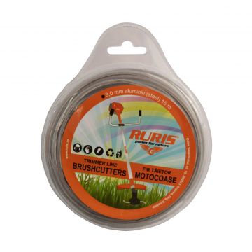 Fir Trimmer Ruris 3.0mm (Aluminiu) 15m