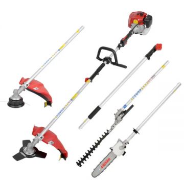 Motocoasa multifunctionala 4 in 1,Hecht Cehia, Model Hecht 1331, 1.5 CP, complet accesorizata