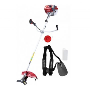 Motocoasa pe benzina Worcraft GT52-430B, 52cc, 2CP, 11000rpm, Motor 2T, Complet Accesorizata