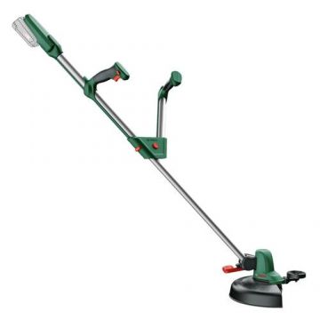 Trimmer de tuns gazon/iarba pe acumulator Bosch UniversalGrassCut 18V-260, 18 V, 26 cm diametru fir, 1.6 mm grosime fir, protectie plante, maner telescopic 120 - 140 cm, fara acumulator si incarcator in setul de livrare Trimmer de tuns gazon/iarba pe acumulator Bosch UniversalGrassCut 18V-260, 18 V, 26 cm diametru fir, 1.6 mm grosime fir, protectie plante, maner telescopic 120 - 140 cm, fara acumulator si incarcator in setul de livrare