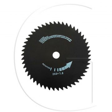 Disc Motocoasa, Grosime Lama 1.8 mm, Diametru Gaura Centrala 25.4 mm, Diametru Exterior 255 mm, 50 Dinti, Japonia