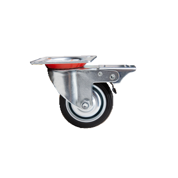 Roata Pivotanta Carucior 160mm CU FRANA 150KG